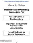 90-040 CLOSED SERVICE CASE INSTALLATION MANUAL 2024 90-040 CLOSED SERVICE CASE INSTALLATION MANUAL 2024
