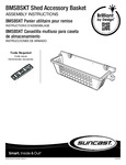 Instructions for assembly 911bmsbstk2