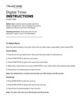 Instructions