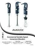 Avamix IB Immersion Blender Manual