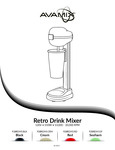 928RDM1_RetroDrinkMixers_Manual (UPDATED) 928RDM1_RetroDrinkMixers_Manual (UPDATED)