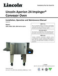 Lincoln Aperion 24 Impinger Conveyor Oven Manual Lincoln Aperion 24 Impinger Conveyor Oven Manual