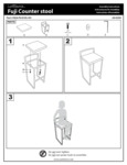 96BB26AUBK2_Fuji LB Counter Stool_ Assembly Instructions