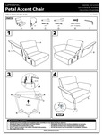 96BCHRPUBK_Petal Accent Chair_Assembly Instructions 96BCHRPUBK_Petal Accent Chair_Assembly Instructions