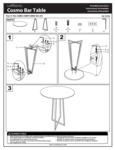 96BT42CN2AUBK_Cosmo Bar Table_Assembly Instructions