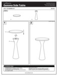 96BTBGEMMAAU_Gemma Side Table_Assembly Instructions
