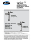 995ZER6000AV manual zurn