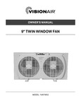9inch TWIN WINDOW FAN