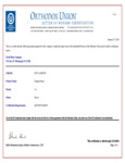 A.1. Kosher Letter