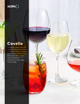 Acopa Covella Glassware Sell Sheet