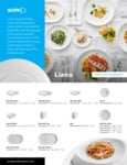 Acopa Dinnerware Liana Sell Sheet