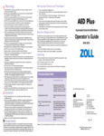 Zoll AED Plus Manual Zoll AED Plus Manual