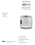 AeraMax IV wall and AeraMax IV PC wall manual AeraMax IV wall and AeraMax IV PC wall manual
