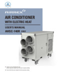 Airrex_AHSC-140R 220V_Owners Manual