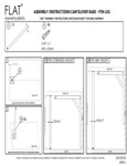 AI0011_06 - CANTILEVER BASE - PIN LEG ASSEMBLY INSTRUCTIONS
