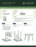 Alloy Table Base-Standard_Assembly Instructions