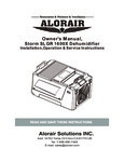 STORM 1600X DEHUMIDIFIER manual STORM 1600X DEHUMIDIFIER manual