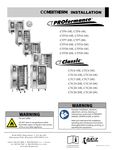 Alto Shaam CTP and CTC Installation Manual Alto Shaam CTP and CTC Installation Manual