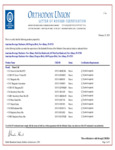 AME235 Finest Call Kosher Certificate