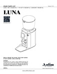 Anfim_Luna_Espresso_Grinder_Spare_Parts list_EN