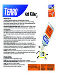 Ant Killer Instructions