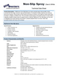 Anti-Slip Spray Technical Data Sheet