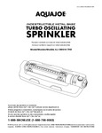 Aqua Joe AJ-OMS18-TRB Indestructible Metal Base Oscillating Sprinkler Manual Aqua Joe AJ-OMS18-TRB Indestructible Metal Base Oscillating Sprinkler Manual