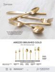 Arezzo Brushed Gold Arezzo Brushed Gold