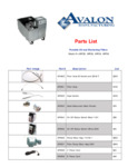 ARF Parts List ARF Parts List