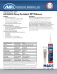 Assure High-Temp Silicone Sealant Infographic Assure High-Temp Silicone Sealant Infographic