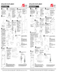 ASI Plastic Laminate Partitions Installation Instructions