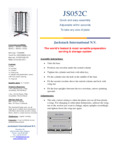 JS052C instructions