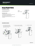 Knee Pedal Valve Assembly Knee Pedal Valve Assembly