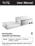 Avantco Bun Warmer Manual Avantco Bun Warmer Manual