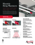 Avantco Electric Strip Warmers Sell Sheet