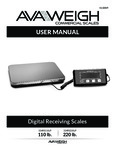 Avaweigh 110LP 220LP Digital Receiving Scales Manual