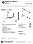 FAUCET FILLER DECK MT SNGL W/ 60" HOSE VB 2.16 GPM FAUCET FILLER DECK MT SNGL W/ 60" HOSE VB 2.16 GPM