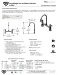 FAUCET DECK MT 8"C 5-3/4 GNECK LVR 18.39 GPM CS6 FAUCET DECK MT 8"C 5-3/4 GNECK LVR 18.39 GPM CS6