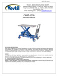 CART-1750 Manual