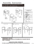 Boss Stacking Chair Assembly Boss Stacking Chair Assembly