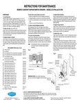 Installation Instructions Installation Instructions