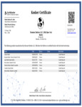 Bare Nut Butter Kosher Certificate