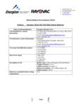 Touchless Faucets - ER test summary