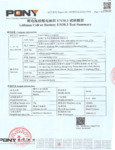 XP11R 30316 UN38.3 Testing Summary XP11R 30316 UN38.3 Testing Summary