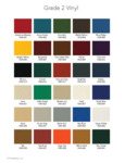 BFM Seating Vinyl Options BFM Seating Vinyl Options