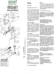 BG497 Sweeper Manual BG497 Sweeper Manual