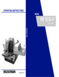 256VS12DV1A Manual 256VS12DV1A Manual