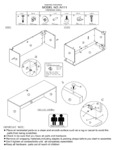 Boss N111 Credenza Shell Assembly Instructions Boss N111 Credenza Shell Assembly Instructions