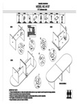 Boss N137 Oval Conference Table Assembly Instructions