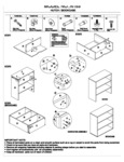 Boss N153 Three Shelf Hutch Bookcase Assembly Instructions Boss N153 Three Shelf Hutch Bookcase Assembly Instructions